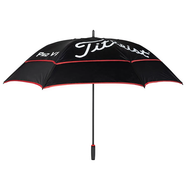 Titleist Jet Black Tour Double Canopy Golf Umbrella