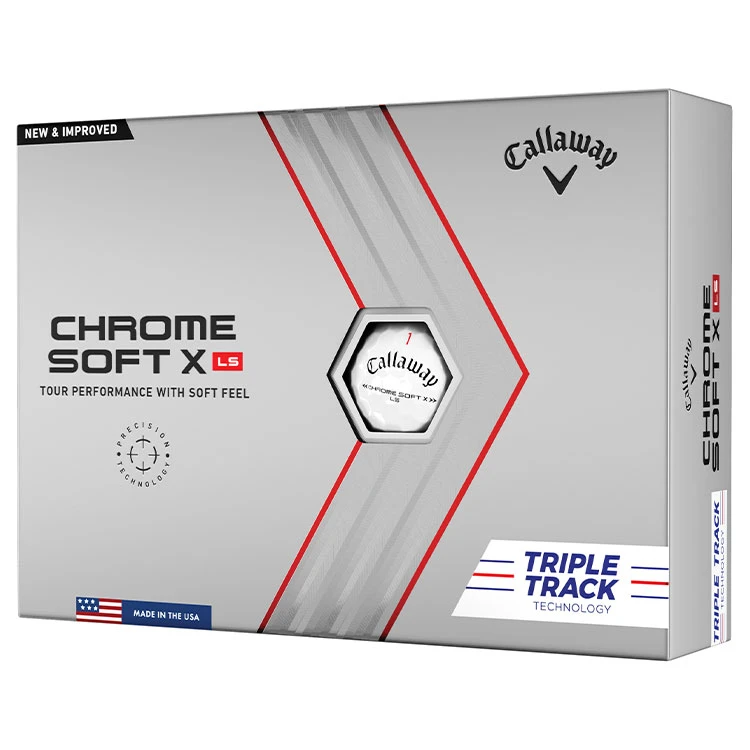 Callaway Chrome Soft X LS Triple Track Golf Balls